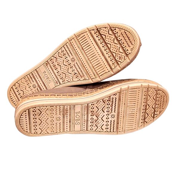 Bob's Canvas Slip Ons Memory Foam Insole by Skecher's Size 8 Flexpadrille LO - Picture 7 of 7